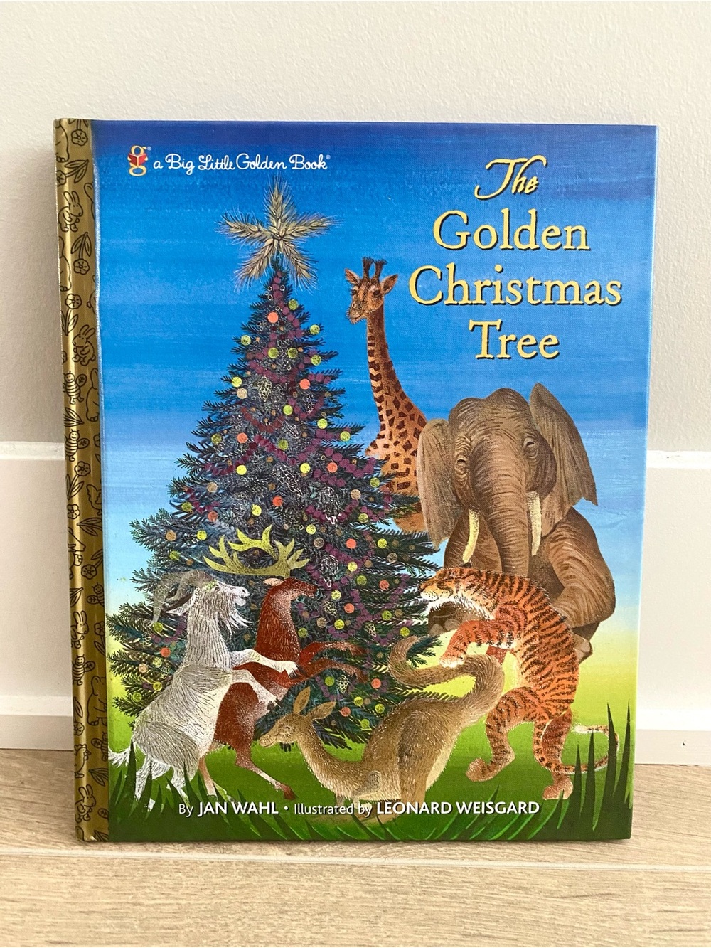 Vintage Book The Little Golden Book-The Golden Christmas Tree